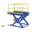 Ground Lift Scissor Tables with Handrails