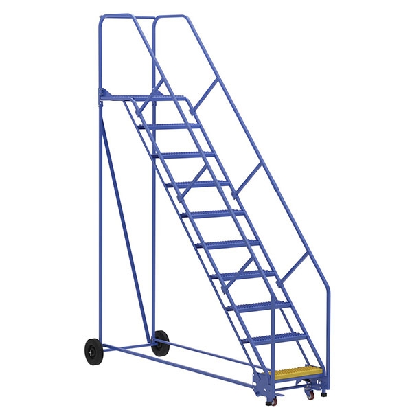 Warehouse Ladder 50 Degree Angle, Grip Strut 6 Step 21 In