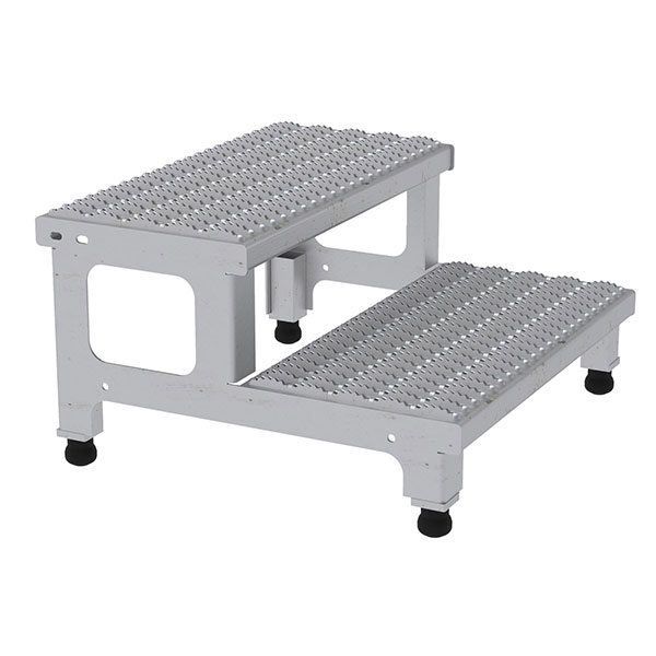 Ss Adjustable Step Stand 2-Step 24 X 23