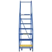 Warehouse Ladder 58 Deg Grip 7 Stp 14 In