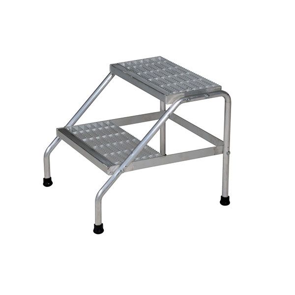Aluminum Step Stand - 2 Step Knock-Down