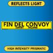 Convoy Follows, Bilingual Spanish/English, Alum HIP 0.063 - 50" x 8"