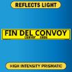 Convoy Ends, Bilingual Spanish/English, Alum HIP 0.080 - 50" x 8"