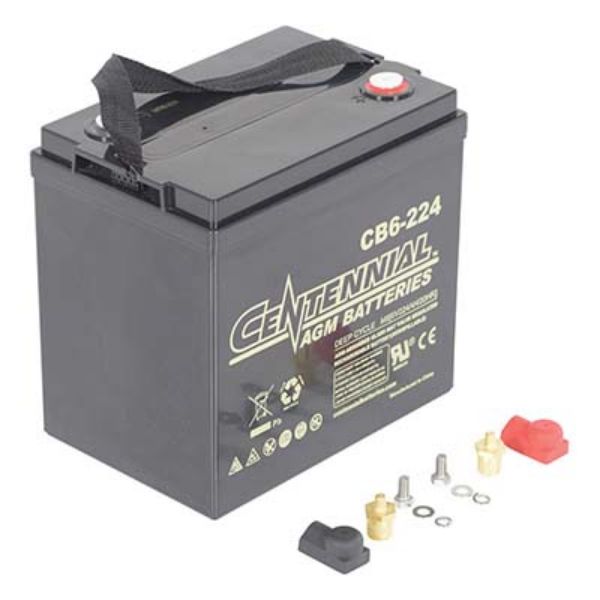 AGM Battery (4) 6V Upgrade - Vestil AGM-UPG-4-6V