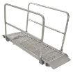 Alum Grip Walk Ramp W/Rail 29.38 X 191 - Vestil AWR-G-28-16A-HR
