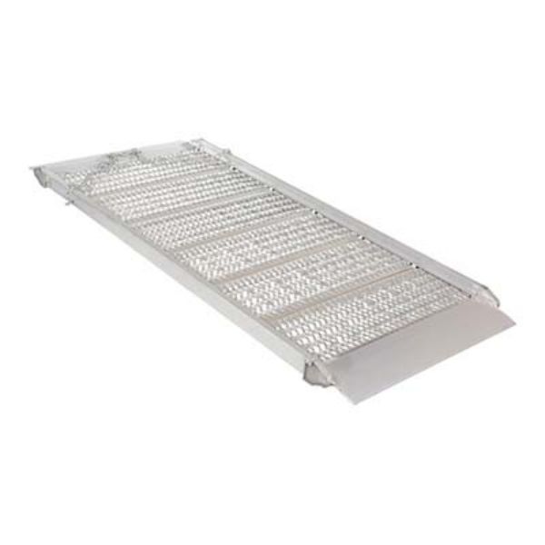Alum Grip-Strut Walk Ramp 84L X 38W In - Vestil AWR-G-38-7A