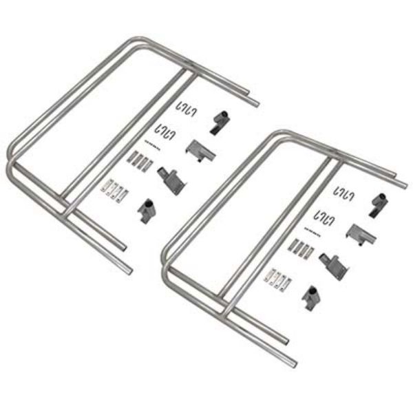 Alum Walk Ramp Rail Retro Fit 16 Ft - Vestil AWR-HR-16-RF