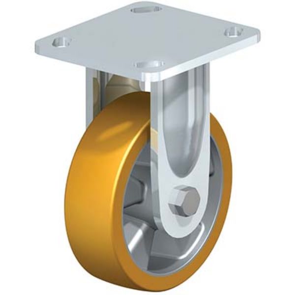 Caster, 5X1-9/16 Poly, Rigid - Vestil CST-ALH-5X2EX-R