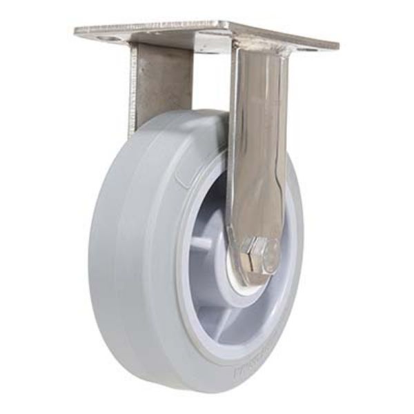 6X2 Tpr Ss Rig Rigid Caster - Vestil CST-E-SS-6X2TPR-R