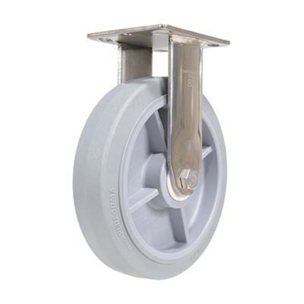8X2 Tpr Ss Rig Rigid Caster - Vestil CST-E-SS-8X2TPR-R