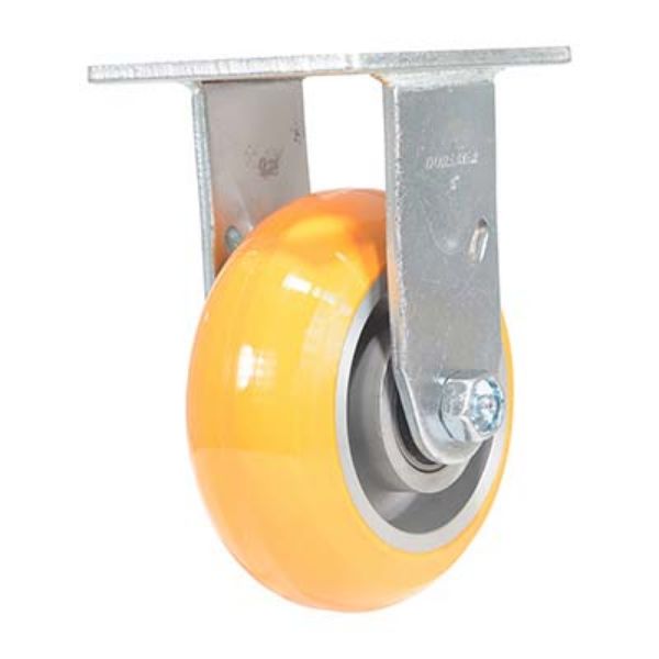 Caster, 5X2 Aluminum Rigid - Vestil CST-F34-5X2SI-R