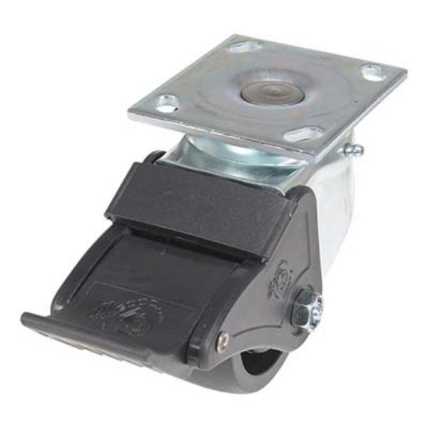 Caster, 4X2 Glass Filled Nylon Light Duty Swivel/Lock - Vestil CST-HLD-4X2GFN-SWTB1