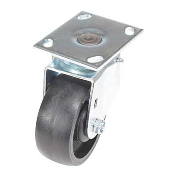 Caster, 5X2 Glass Filled Nylon Light Duty, Swivel - Vestil CST-HLD-5X2GFN-S