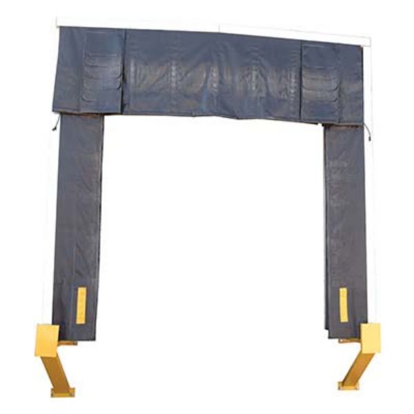 Dock Shelter 24 In Projection 11X10.5 Ft - Vestil D-750-24