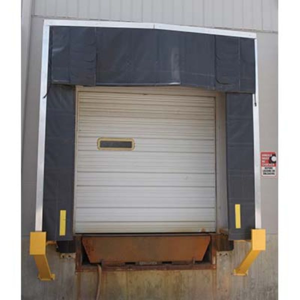 Dock Shelter 30 In Projection 11X10.5 Ft - Vestil D-750-30