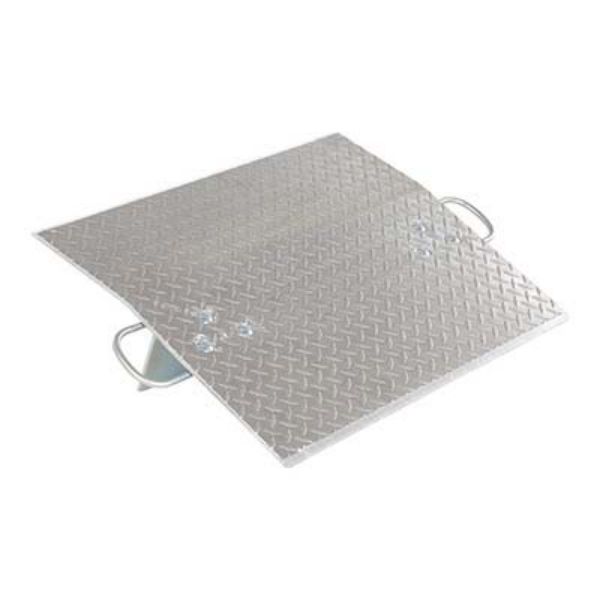 Aluminum Economy Dockplate 3/8, 5.2K, 30X24 - Vestil E-3024