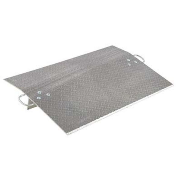 Aluminum Economy Dockplate 3/8 3K 36X30 - Vestil E-3630