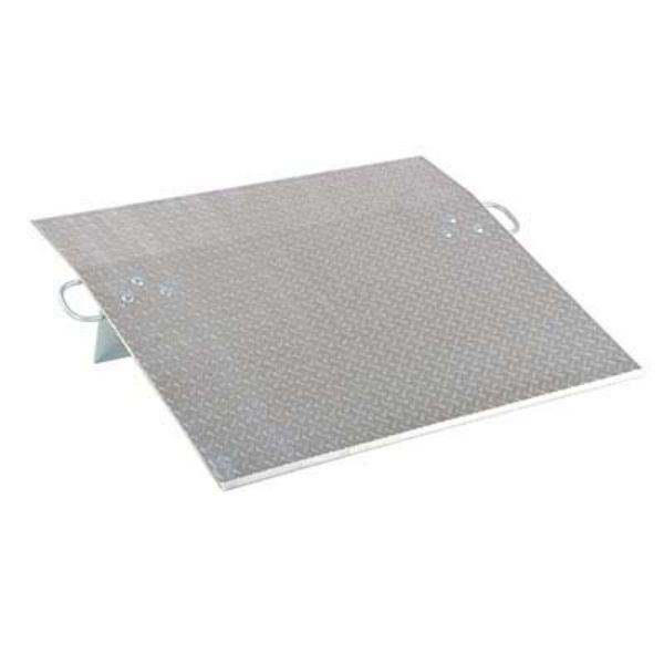 Aluminum Economy Dockplate 3/8 2.5K 36X36 - Vestil E-3636