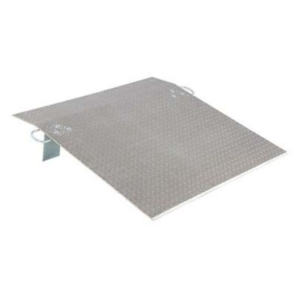 Aluminum Economy Dockplate 3/8 1.9K 36X48 - Vestil E-3648
