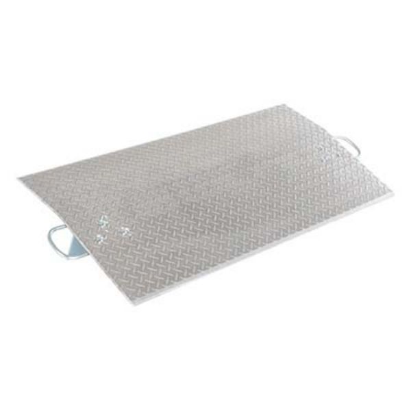 Aluminum Economy Dockplate 3/8 5.2K 48X24 - Vestil E-4824
