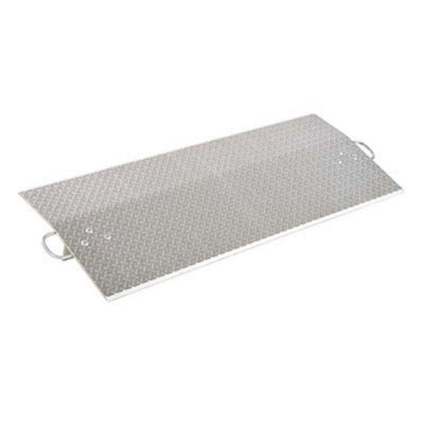 Aluminum Economy Dockplate 3/8 5.7K 60X24 - Vestil E-6024