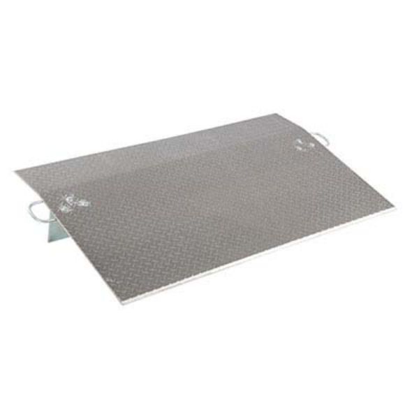 Aluminum Economy Dockplate 3/8 4.1K 60X36 - Vestil E-6036