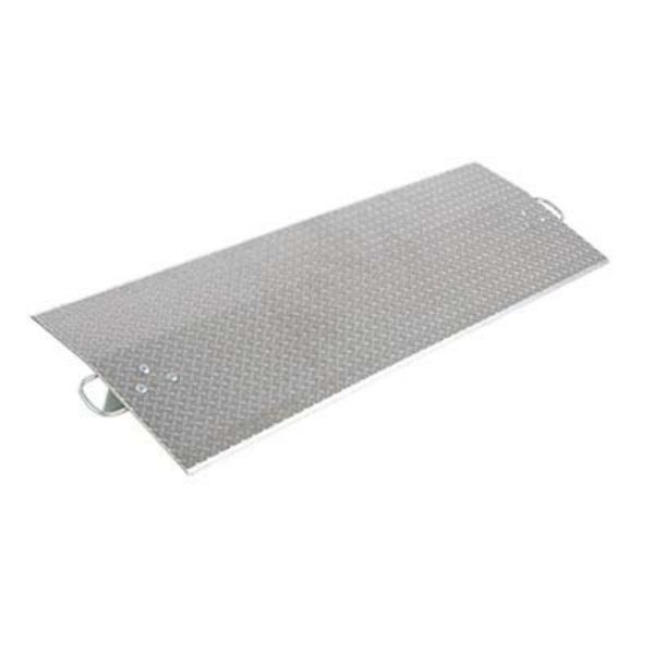 Aluminum Economy Dockplate 3/8 6.5K 72X24 - Vestil E-7224