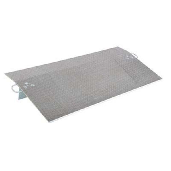 Aluminum Economy Dockplate 3/8 4.3K 72X36 - Vestil E-7236