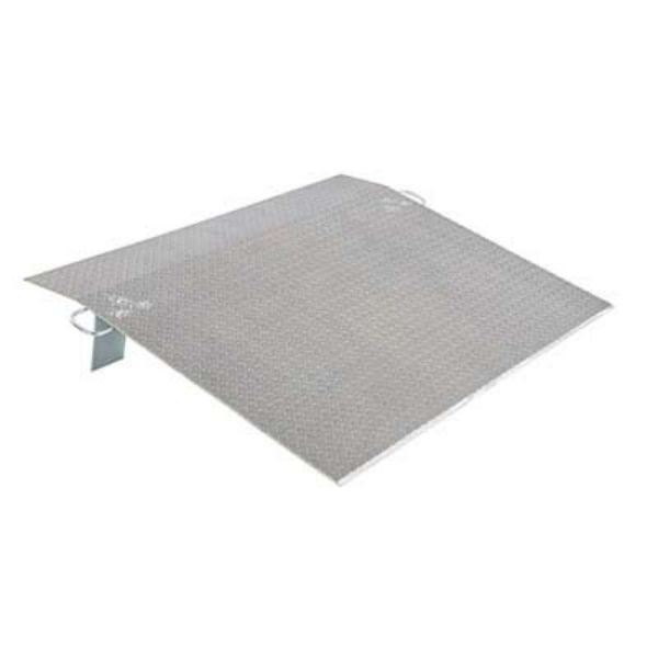 Aluminum Economy Dockplate 3/8 3.4K 72X48 - Vestil E-7248