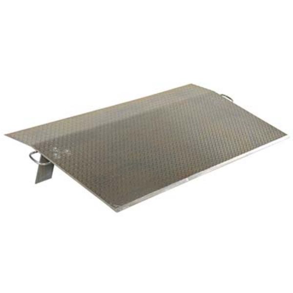 Aluminum HD Economy Dockplate 1/2 3.7K 60X60 - Vestil EH-6060