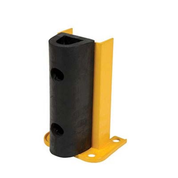 Structural Rack Guard W/Bumper 12 X 8 In - Vestil G6-12-B