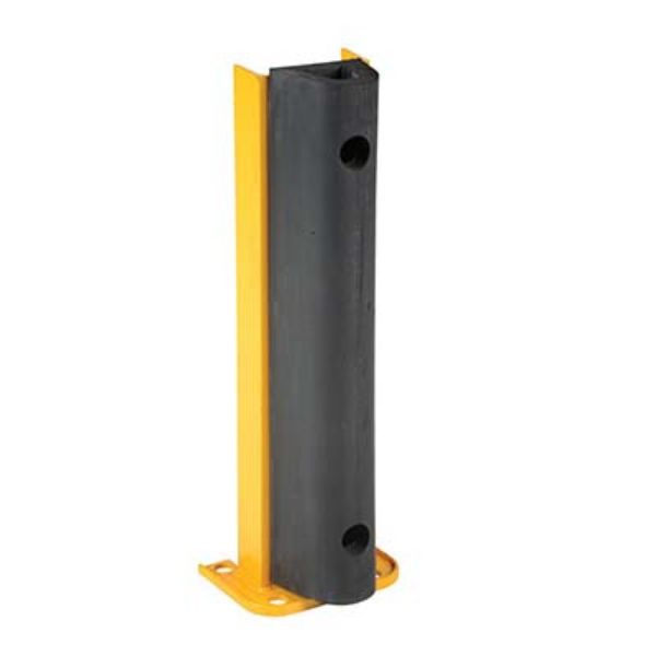 Structural Rack Guard W/Bumper 24 X 8 In - Vestil G6-24-B
