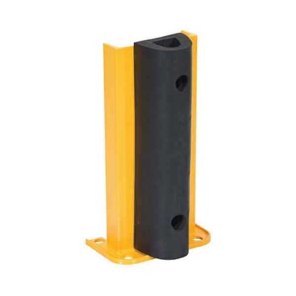 Structural Rack Guard W/Bumper 18 X10 In - Vestil G8-18-B