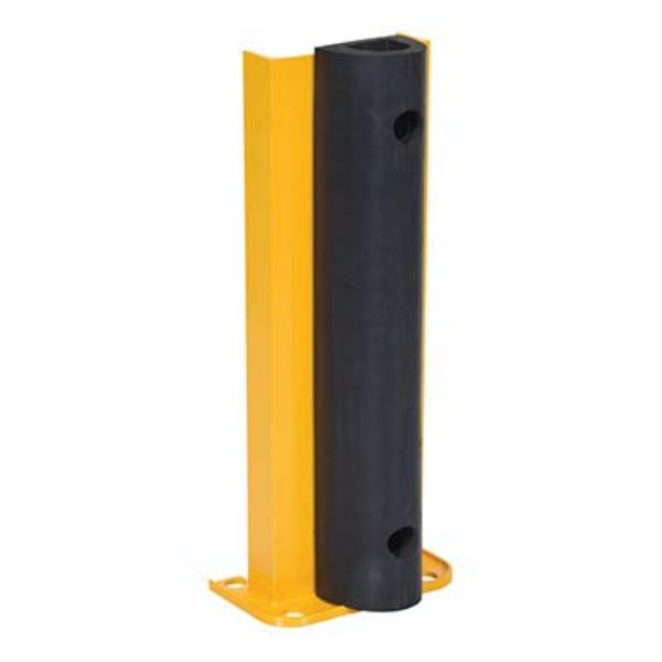 Structural Rack Guard W/Bumper 24 X10 In - Vestil G8-24-B