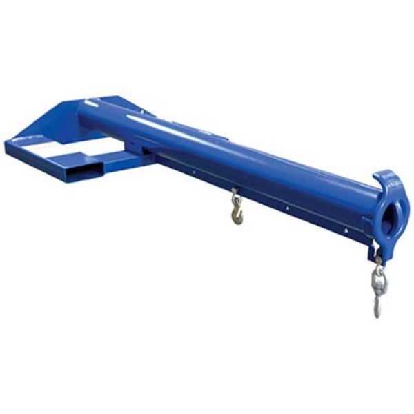 Econo Non-Telescoping Lift Boom 4K Capacity with 30 In Fork Pocket Center - Vestil LM-EBNT-4-30