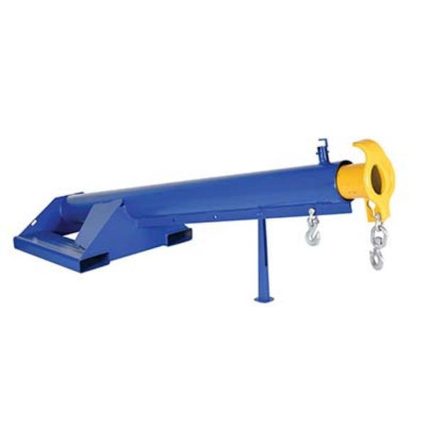 Lift Master Boom Fixed 15 Degrees 4K Capacity with 24 In Fork Pocket Center - Vestil LM-F15-4-24