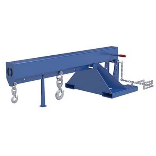 Orbit Boom; Fork Pocket Center: 24" - Overall Extended Length: 79-1/2"  - Vestil LM-OBNT-8-24