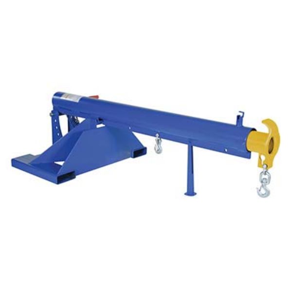 Telescoping and Orbiting Fork Truck Boom; Fork Pocket Center: 36" - Overall Extended Length: 146-5/8"  - Vestil LM-OBT-4-36