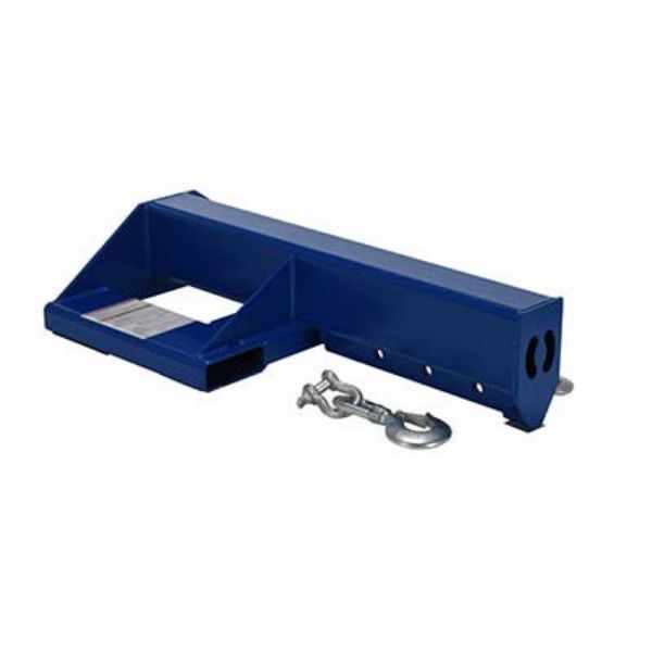 Shorty Lift Master Fork Truck Boom 8K Capacity - Non-Telescoping 49" Long - Vestil LMS-EBNT-40-8