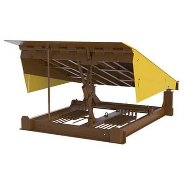 Pull Chain Mech Dockleveler 20K 6X8 Ft - Vestil RR-68-20