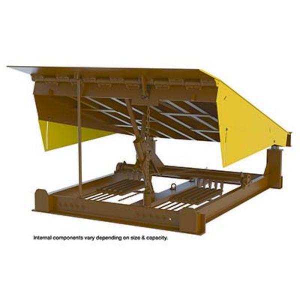 Pull Chain Mech Dockleveler 20K 7X8 Ft - Vestil RR-78-20