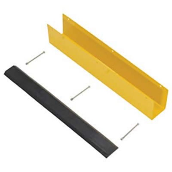 Rack Guard W/Rubber Bumper Insert 24 In - Vestil RUD-24