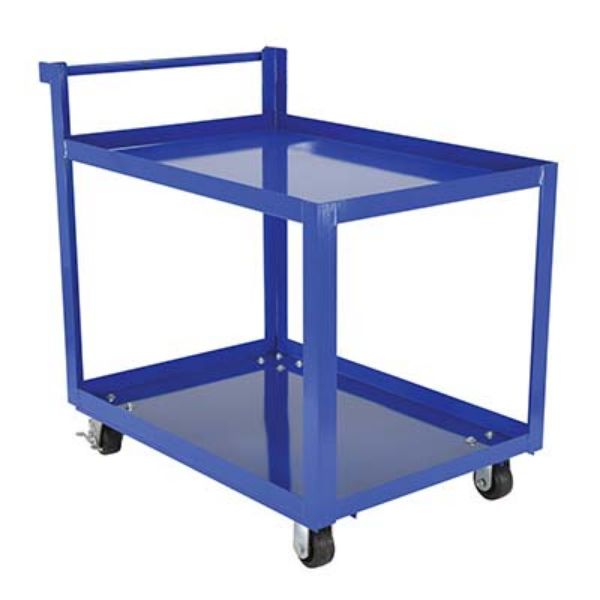 Steel Service Cart Three 28 X 40 Shelves - SCS3-2840 - Vestil SCS3-2840