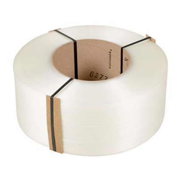 Clear Poly Strapping 12900 Ft 9 X 8 - Vestil ST-38-9X8-NA