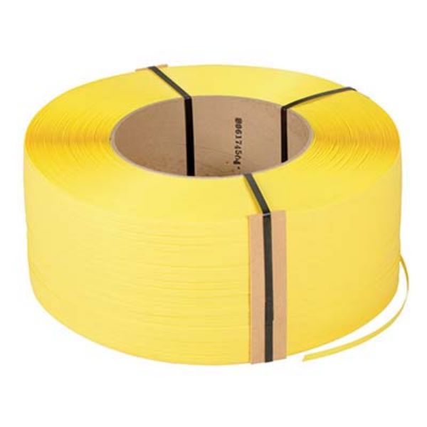 Yellow Poly Strapping 12900 Ft 9 X 8 - Vestil ST-38-9X8-YL