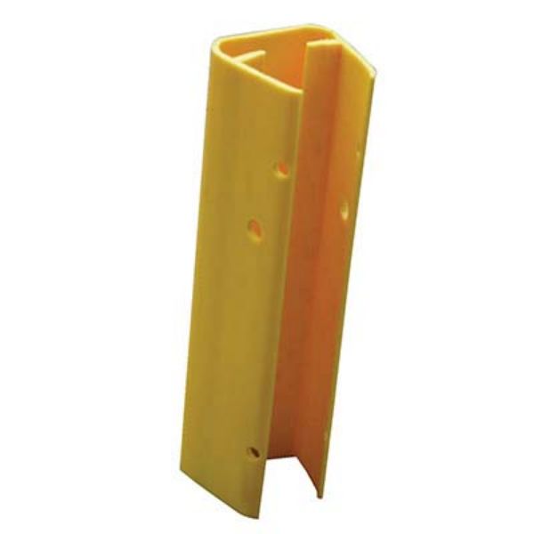 Polyethylene Rack Sheild Yl 2Lx3Wx9H In - Vestil VPRP-YL-09