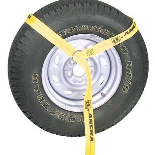 Wheel Dolly Strap w/ Round Ring 2X86, by Ancra