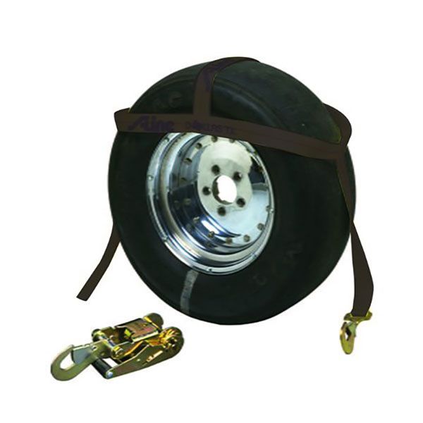 Tire Bonnet, Adjustable, 13” - 17” OEM Tires w/Ratchet, Black, by Ancra