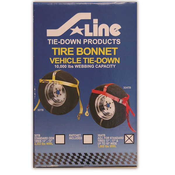 Tire Bonnet, Fixed 14” - 15” OEM Tires, by Ancra