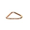 2" Steel Delta Ring, by Ancra